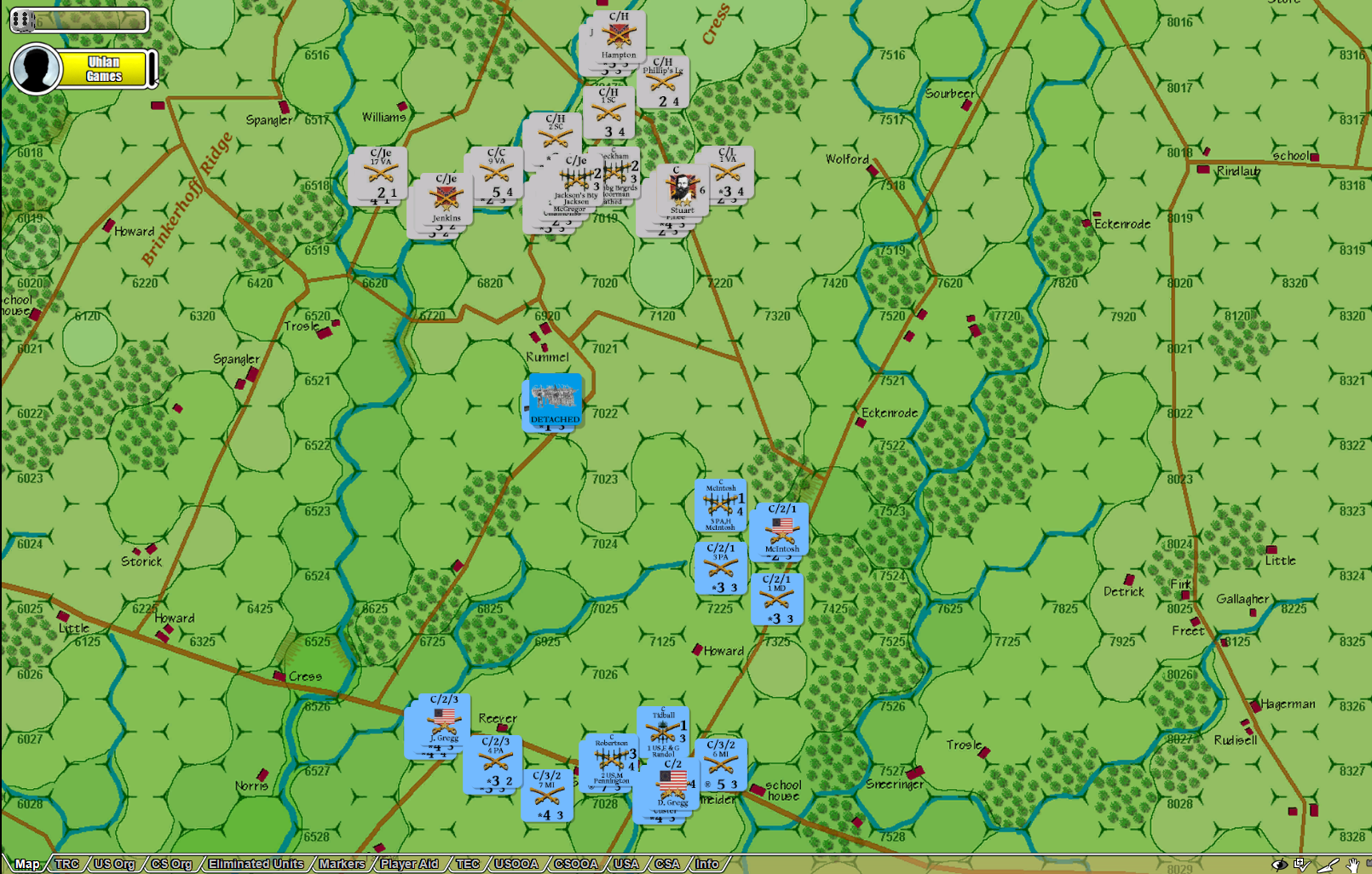 The Cavalry at Gettysburg